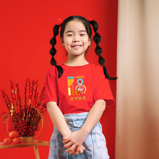 Teezbee.com - Chinese New Year of the Fire Horse 2026 | FÚ Pink Horse Print