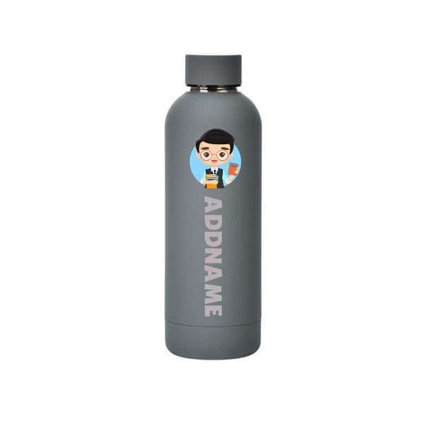 REVO 500ml Thermo Water Bottle (Lee | Grey)