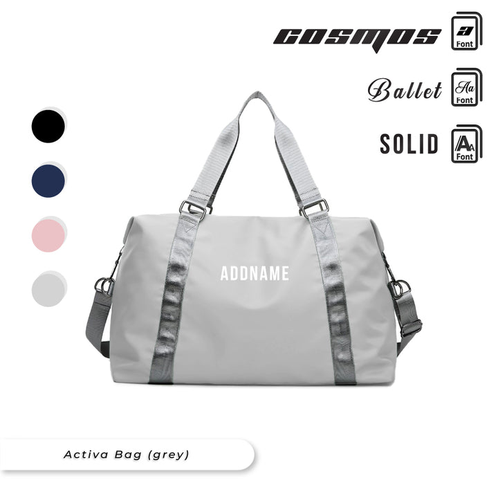 Teezbee.com - ACTIVA Duffle Bag (Grey)