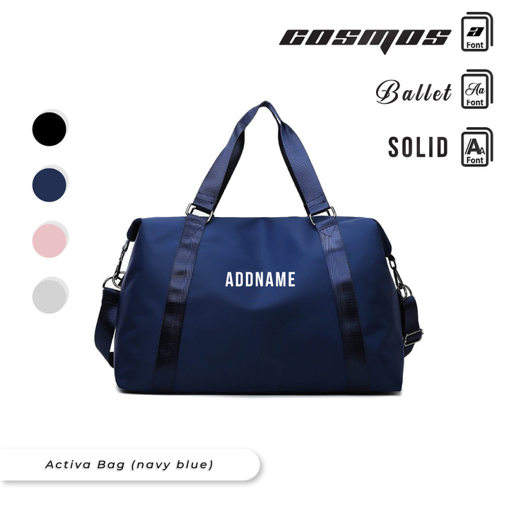 Teezbee.com - ACTIVA Duffle Bag (Navy)