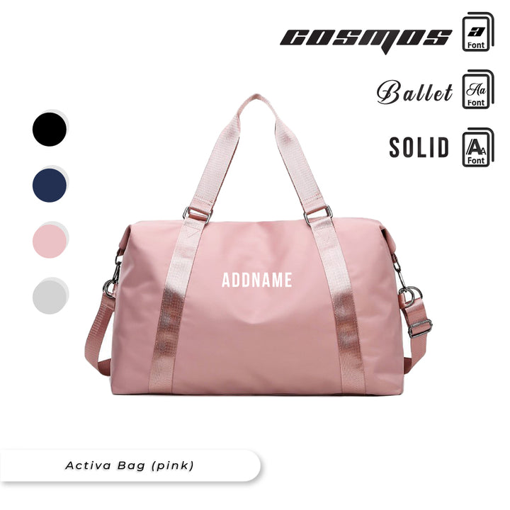 Teezbee.com - ACTIVA Duffle Bag (Pink)