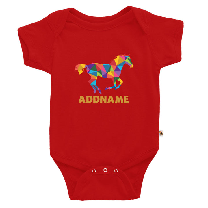 Teezbee.com - Chinese New Year of the Fire Horse 2026 | Auspicious Colorful Horse Print