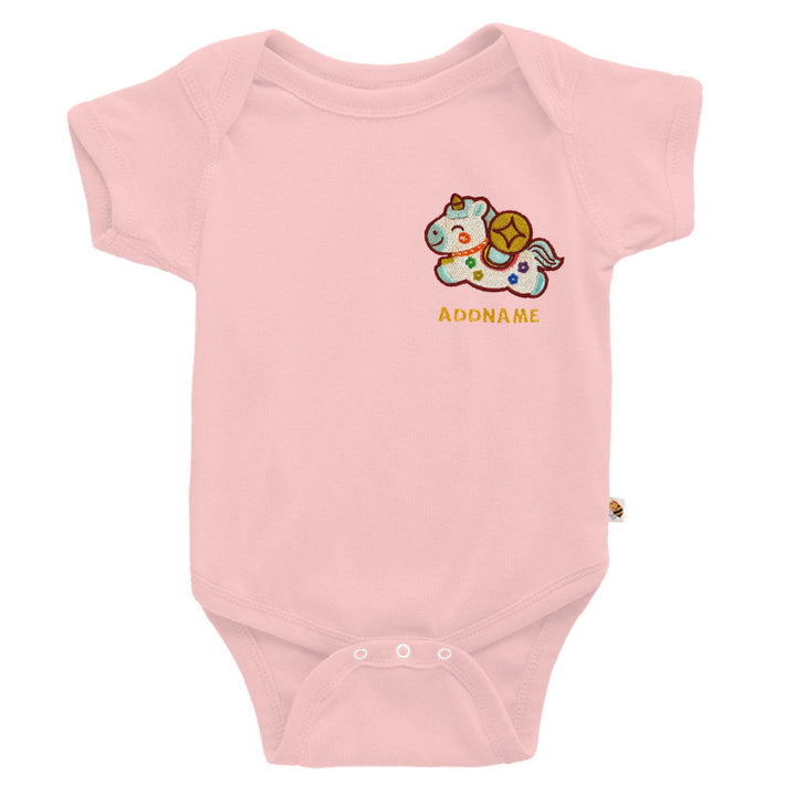 Teezbee.com - Chinese New Year of the Fire Horse 2026 | Lucky Blue Pony Pocket Embroidery