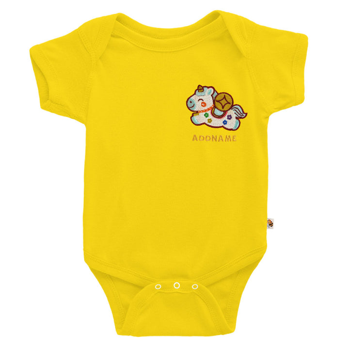 Teezbee.com - Chinese New Year of the Fire Horse 2026 | Lucky Blue Pony Pocket Embroidery