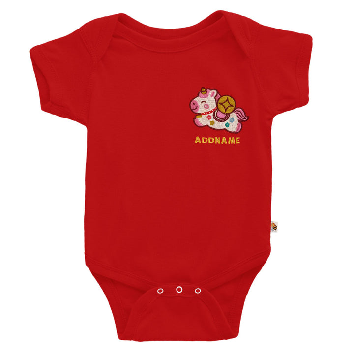 Teezbee.com - Chinese New Year of the Fire Horse 2026 | Lucky Pink Pony Pocket Embroidery