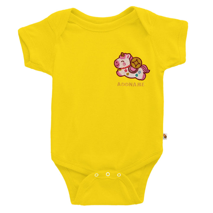 Teezbee.com - Chinese New Year of the Fire Horse 2026 | Lucky Pink Pony Pocket Embroidery