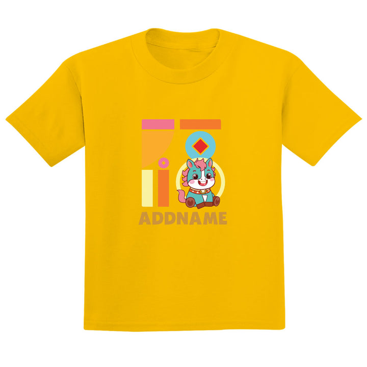 Teezbee.com - Chinese New Year of the Fire Horse 2026 | FÚ Blue Horse Print