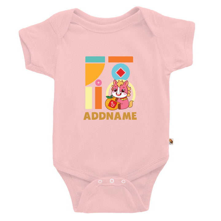 Teezbee.com - Chinese New Year of the Fire Horse 2026 | FÚ Pink Horse Print