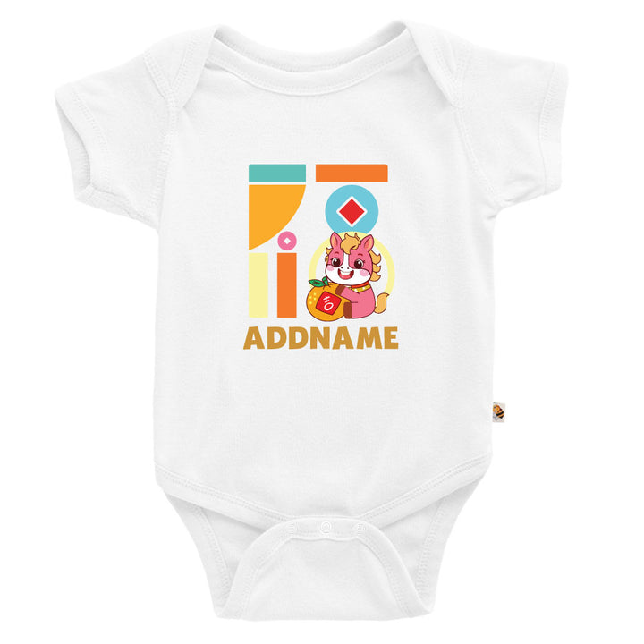 Teezbee.com - Chinese New Year of the Fire Horse 2026 | FÚ Pink Horse Print