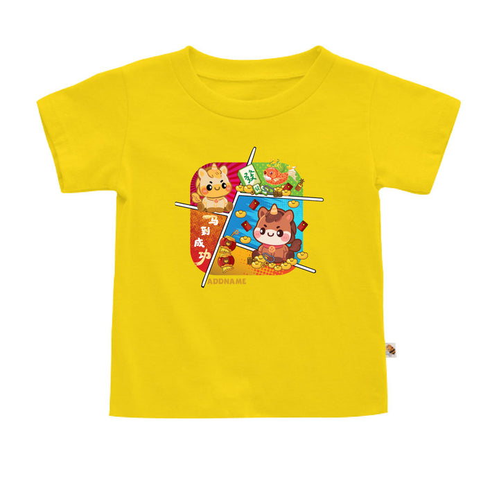 Teezbee.com - Chinese New Year of the Fire Horse 2026 | Hoof-Full of Luck Print