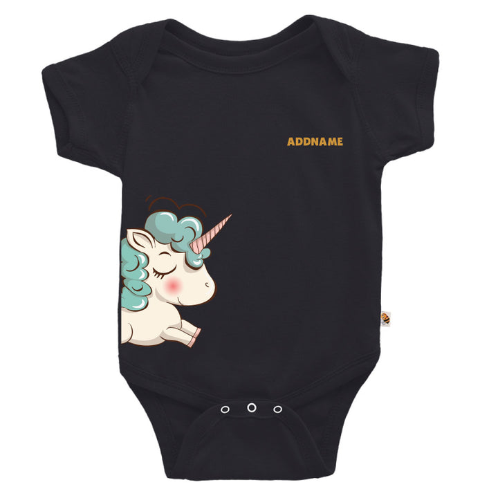 Teezbee.com - Chinese New Year of the Fire Horse 2026 | Joyful FÚ Blue Unicorn Print