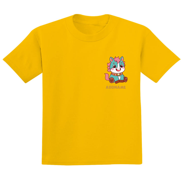 Teezbee.com - Chinese New Year of the Fire Horse 2026 | Lucky Blue Horse Pocket Print