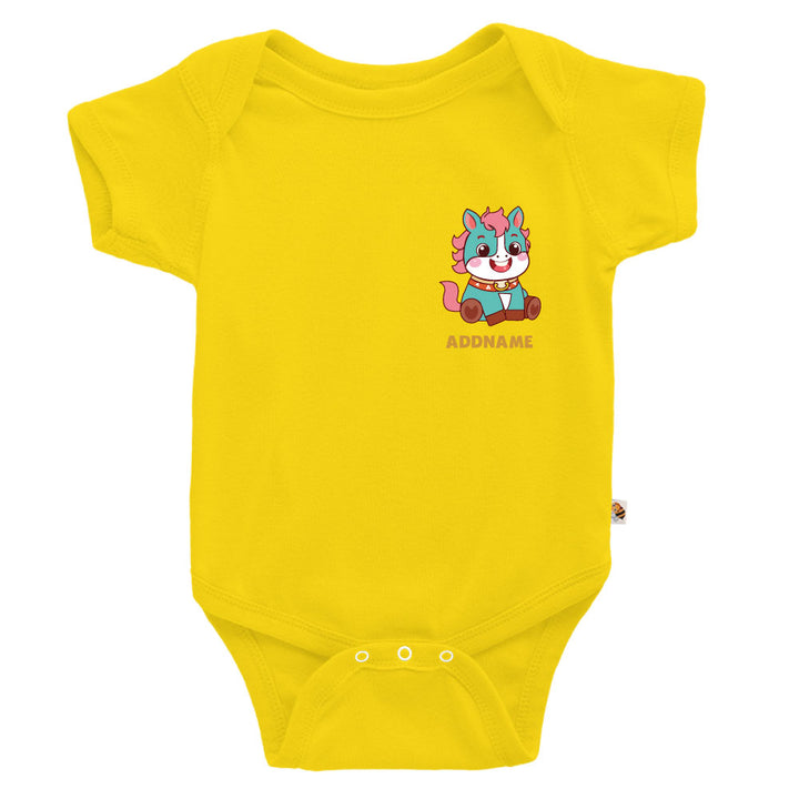 Teezbee.com - Chinese New Year of the Fire Horse 2026 | Lucky Blue Horse Pocket Print