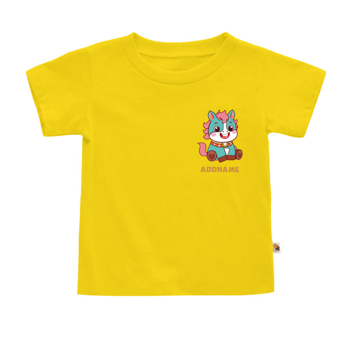 Teezbee.com - Chinese New Year of the Fire Horse 2026 | Lucky Blue Horse Pocket Print