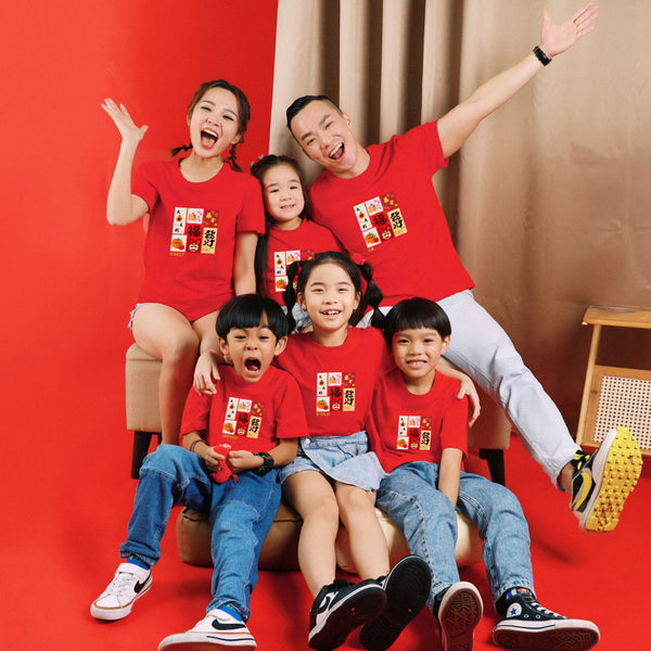 Teezbee.com - Chinese New Year of the Fire Horse 2026 | Fortune Bloom Print