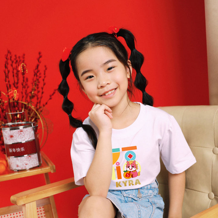 Teezbee.com - Chinese New Year of the Fire Horse 2026 | FÚ Pink Horse Print