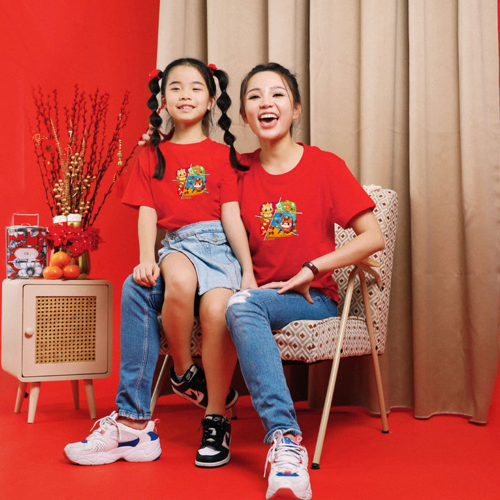 Teezbee.com - Chinese New Year of the Fire Horse 2026 | Hoof-Full of Luck Print