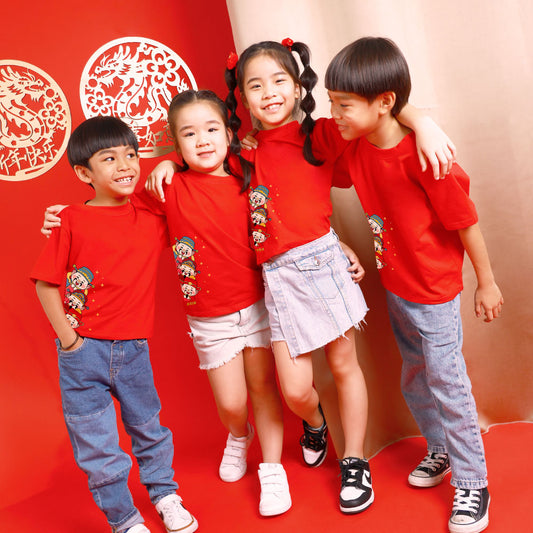 Teezbee.com - Chinese New Year of the Fire Horse 2026 | Prosperity Huat Caishen Print