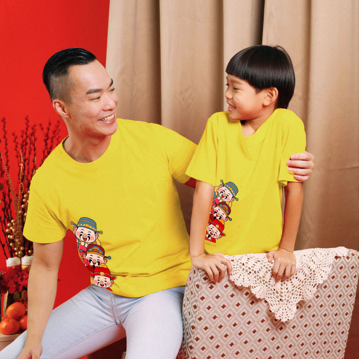 Teezbee.com - Chinese New Year of the Fire Horse 2026 | Prosperity Huat Caishen Print