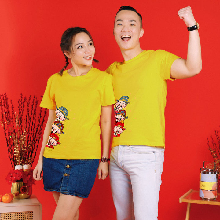 Teezbee.com - Chinese New Year of the Fire Horse 2026 | Prosperity Huat Caishen Print