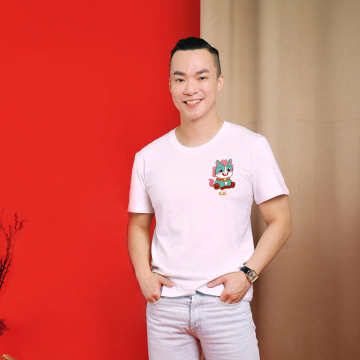 Teezbee.com - Chinese New Year of the Fire Horse 2026 | Lucky Blue Horse Pocket Print