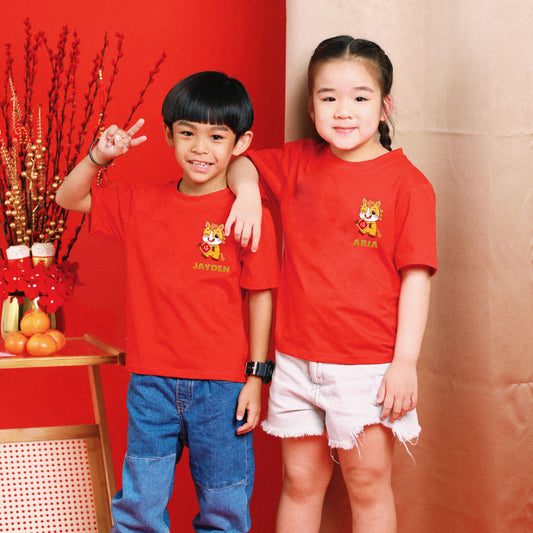 Teezbee.com - Chinese New Year of the Fire Horse 2026 | Lucky Yellow Horse Pocket Print