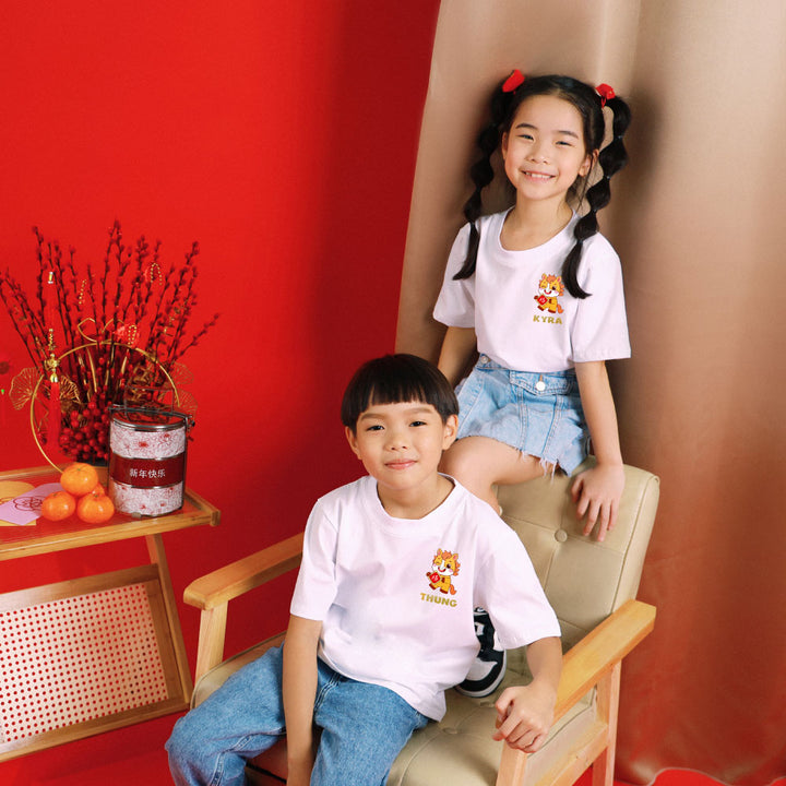 Teezbee.com - Chinese New Year of the Fire Horse 2026 | Lucky Yellow Horse Pocket Print