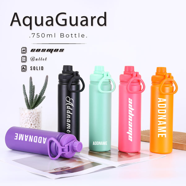 AquaGuard 750ml Bottle [FREE Custom Add Name]