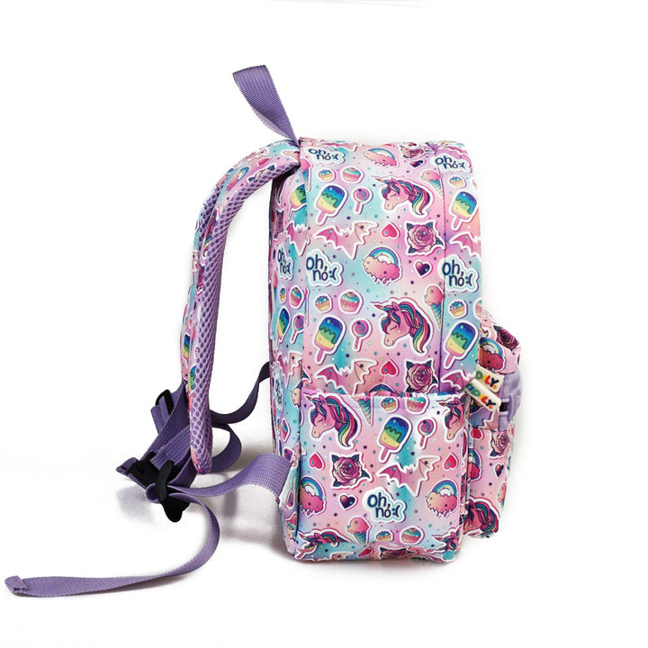 Teezbee.com - Junior Kids Backpack (Preschool | Purple Unicorn)