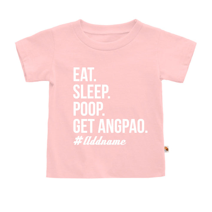 Teezbee.com - Eat Sleep Poop Get Angpao Print