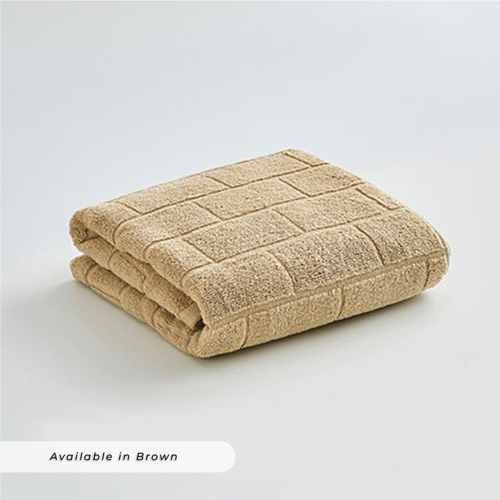 Teezbee.com - Antibacterial Bath Towel (Brown)