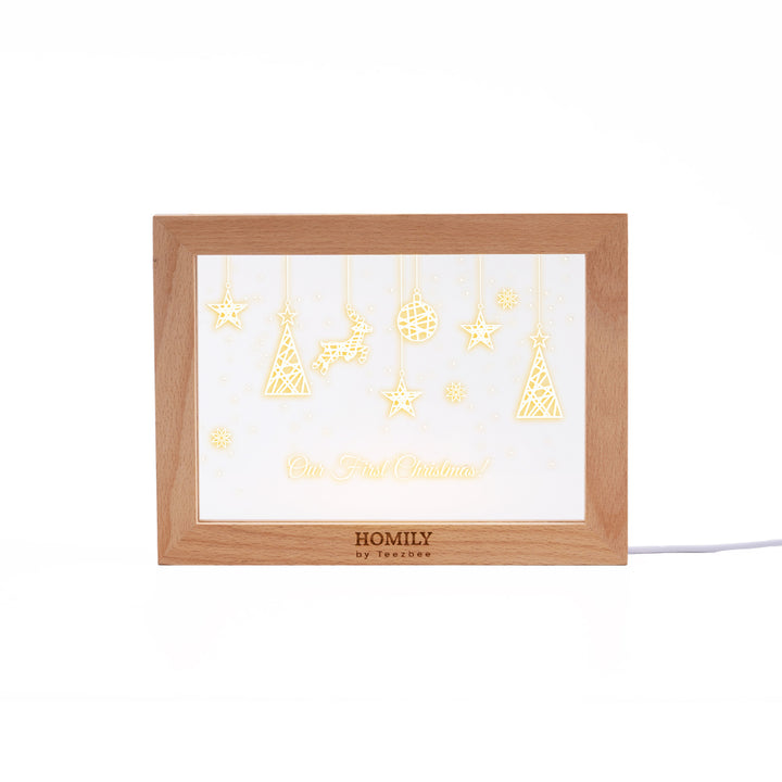 Teezbee.com - LED Display Light Frame (Christmas Ornaments)