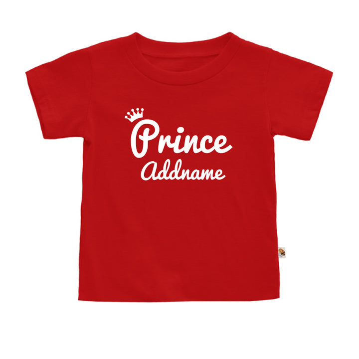Teezbee.com - Prince Name - Kids-T (Red)