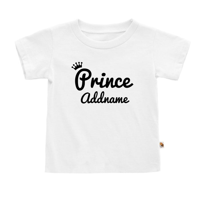 Teezbee.com - Prince Name - Kids-T (White)