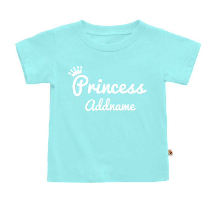 Teezbee.com - Princess Name - Kids-T (Light Blue)