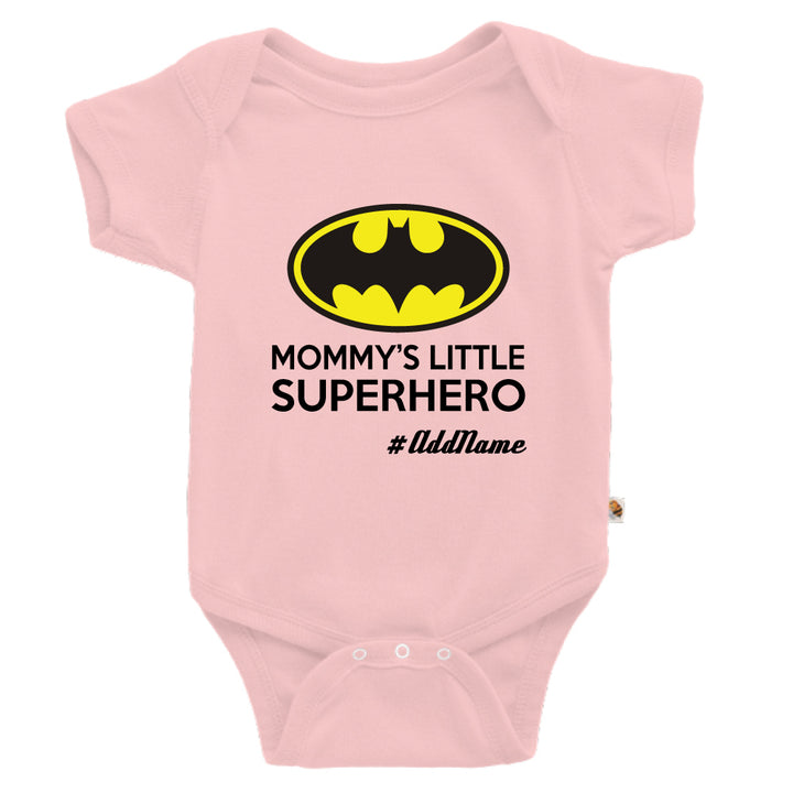 Teezbee.com - Mommy Little Superhero - Romper (Pink)