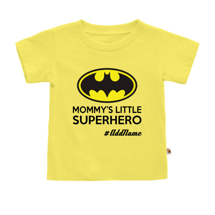 Teezbee.com - Mommy Little Superhero - Kids-T (Light Yellow)