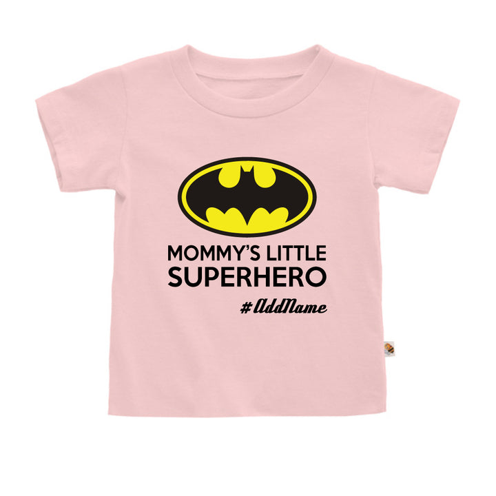 Teezbee.com - Mommy Little Superhero - Kids-T (Pink)
