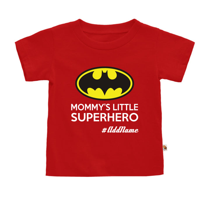 Teezbee.com - Mommy Little Superhero - Kids-T (Red)
