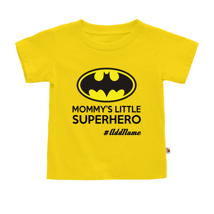 Teezbee.com - Mommy Little Superhero - Kids-T (Yellow)