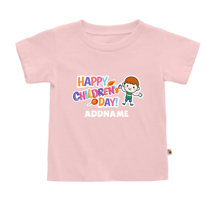 Teezbee.com - Happy Boy - Kids-T (Pink)