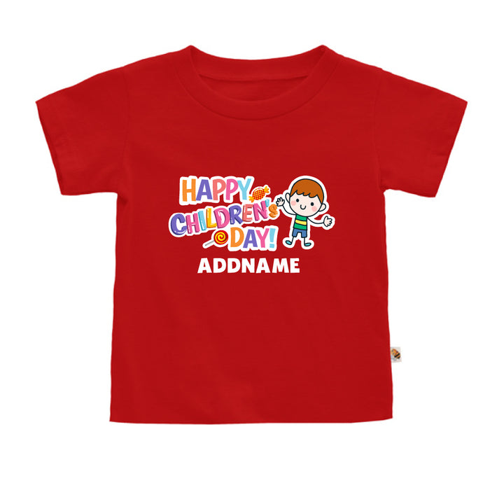 Teezbee.com - Happy Boy - Kids-T (Red)