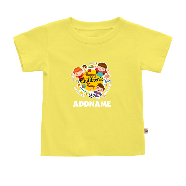 Teezbee.com - Happy Children - Kids-T (Light Yellow)
