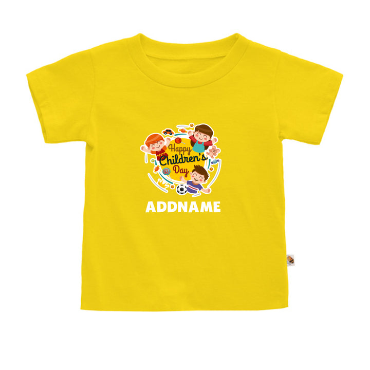 Teezbee.com - Happy Children - Kids-T (Yellow)
