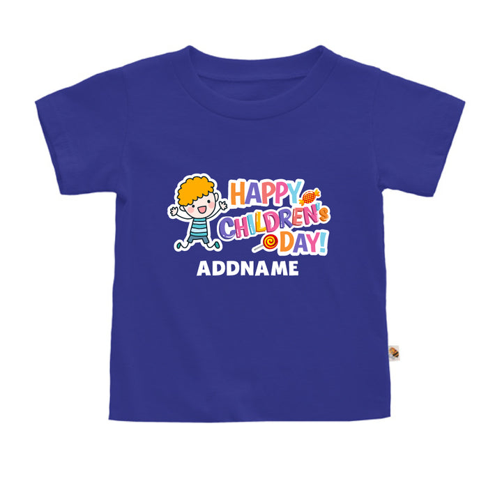 Teezbee.com - Joyful Boy - Kids-T (Blue)