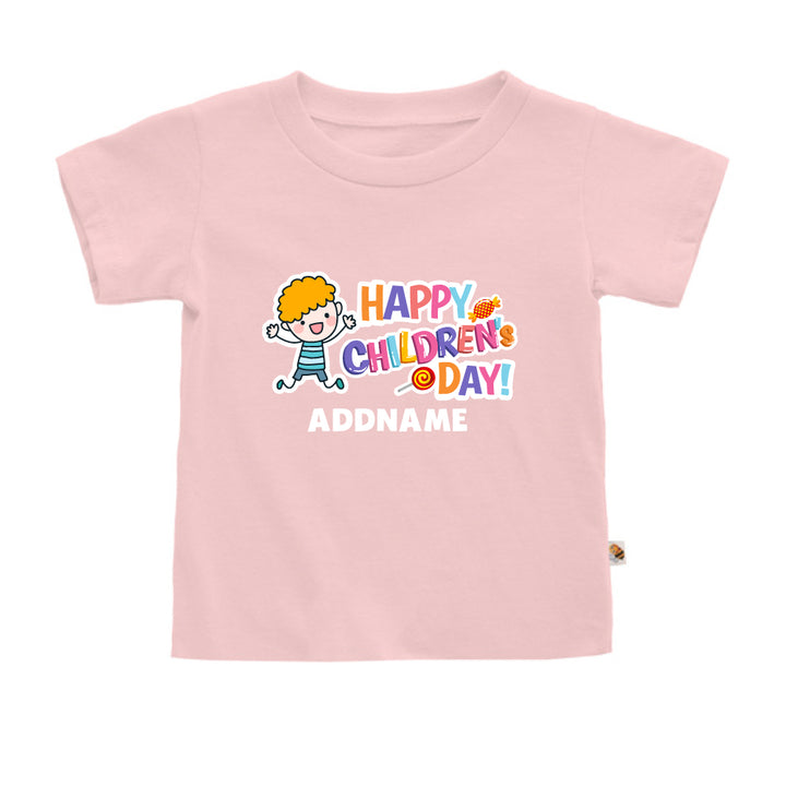 Teezbee.com - Joyful Boy - Kids-T (Pink)
