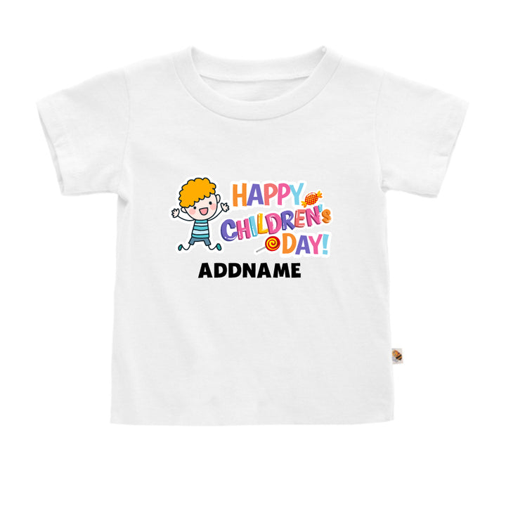 Teezbee.com - Joyful Boy - Kids-T (White)