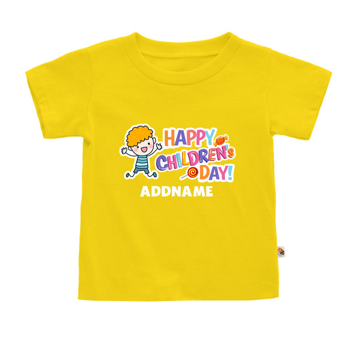 Teezbee.com - Joyful Boy - Kids-T (Yellow)
