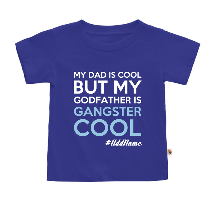 Teezbee.com - Gangster Cool Godfather - Kids-T (Blue)