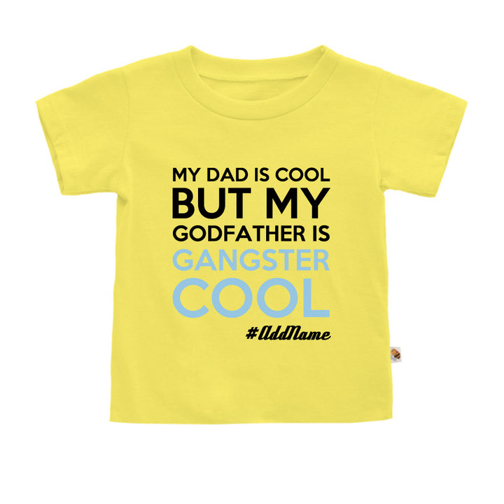 Teezbee.com - Gangster Cool Godfather - Kids-T (Light Yellow)